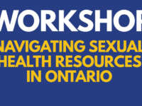 Navigating Sexual Health Resources in Ontario Flyer banner 2026